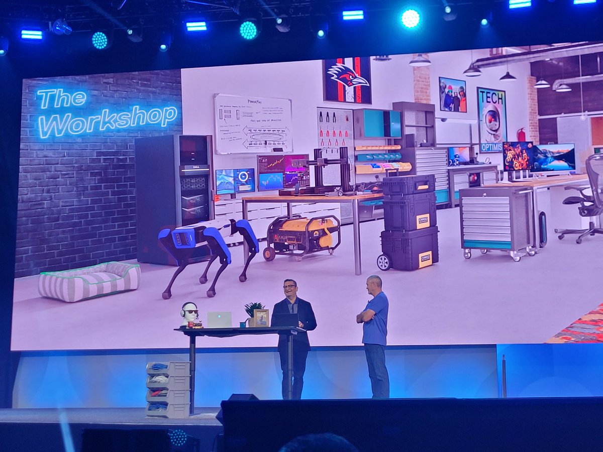 PeggyRouffiac's tweet photo. Getting into the solutions on this second day full of strong announcements #DellTechWorld .
Use beloW QRcode to catch it all on live broadcasting
#iwork4dell #DellTechCEE https://t.co/er99FkfIak