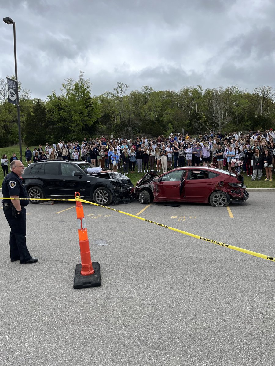 Drunk U Drama at Eureka High School.  Please be careful, make good decisions.  Thank you Eureka Police, Eureka Fire Dept. And County Police.   Be safe this weekend for Prom!  And thank you to the tremendous actors ETC