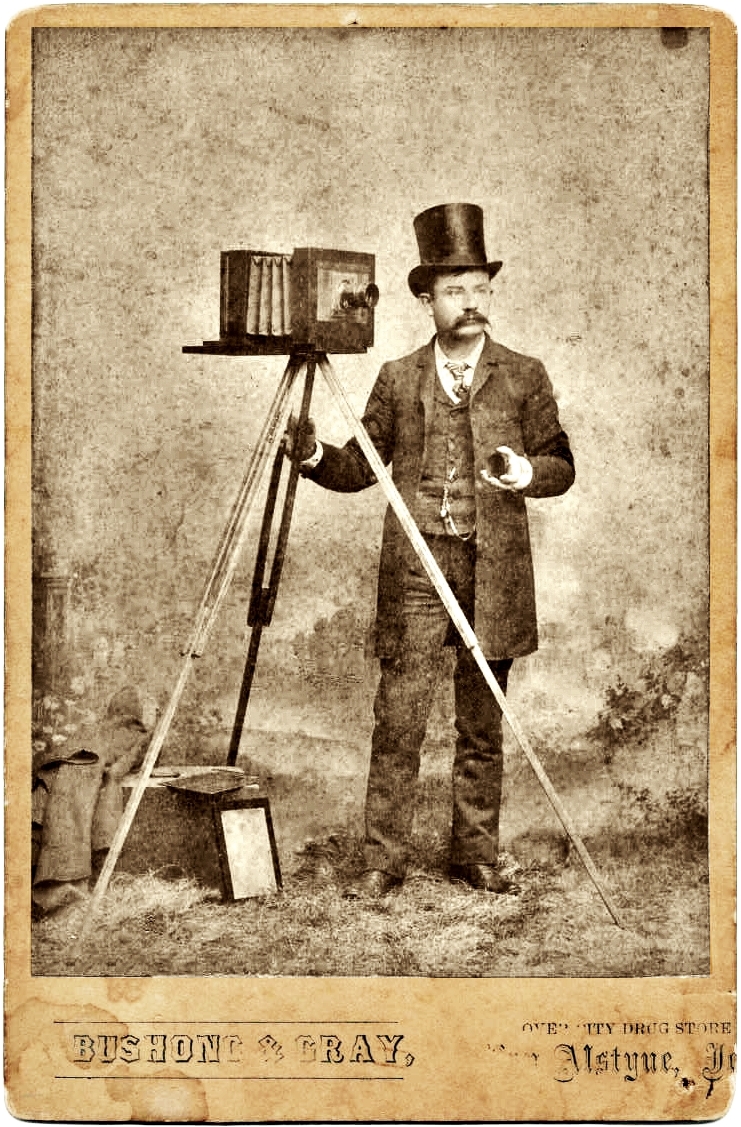 This dapper gentleman is noted itinerant photographer John Chester ...