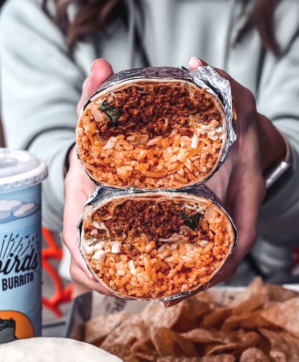 Feeling hungry? Stop by <a href="/FREEBIRDS_WB/">Freebirds World Burrito</a>  and try their new meatless, plant-based chorizo! Everything tastes better in a tortilla! 😉  

📸 : <a href="/FREEBIRDS_WB/">Freebirds World Burrito</a>