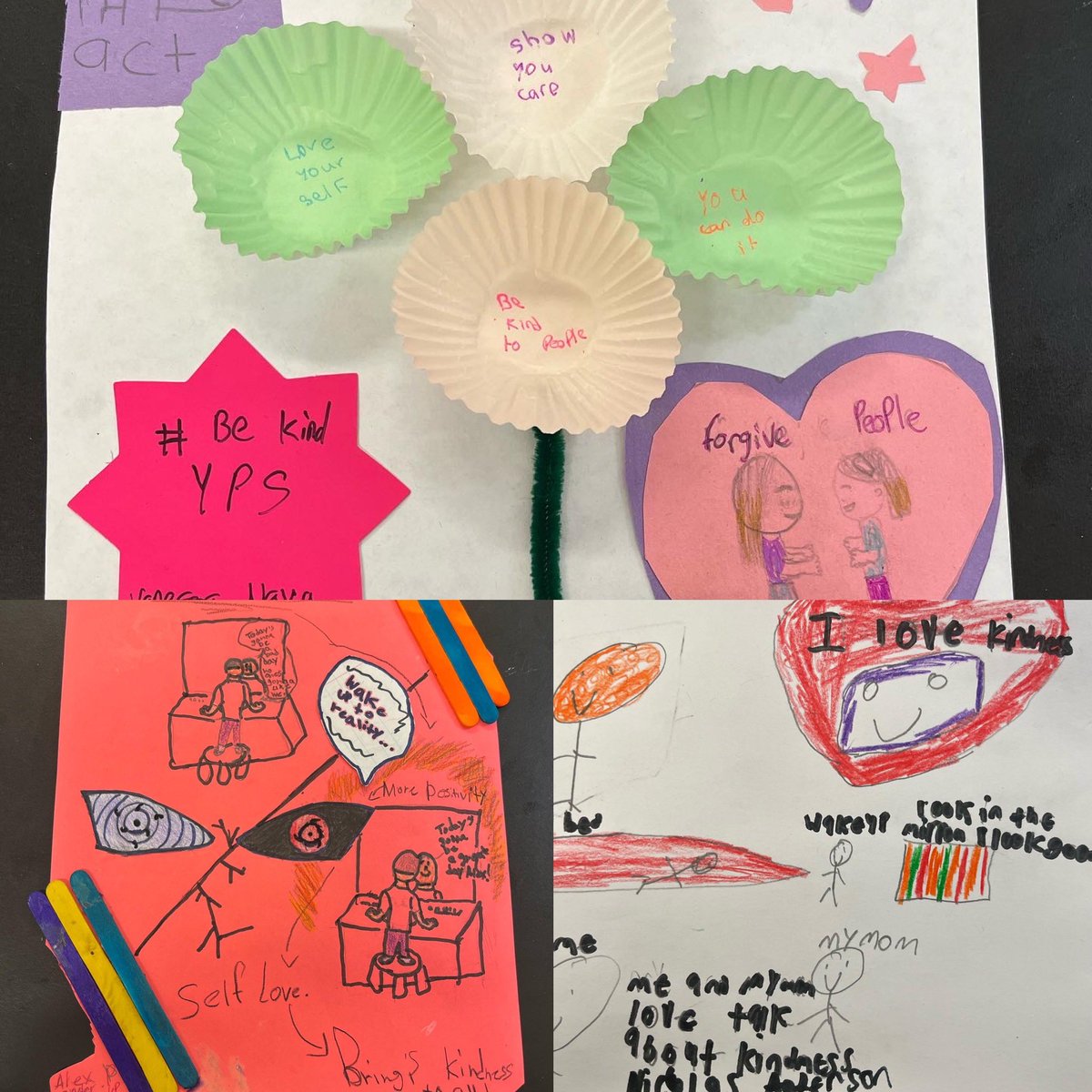 school9pride's tweet photo. Some #bekindyps submissions by our talented students! Thank you for showing your #kindness #Yonkerspublicschools #School9
@DocAndiC
@YonkersSchools
@quezada1229 @RcollinsJudon
@MayorMikeSpano https://t.co/cFQ4rLsH6W