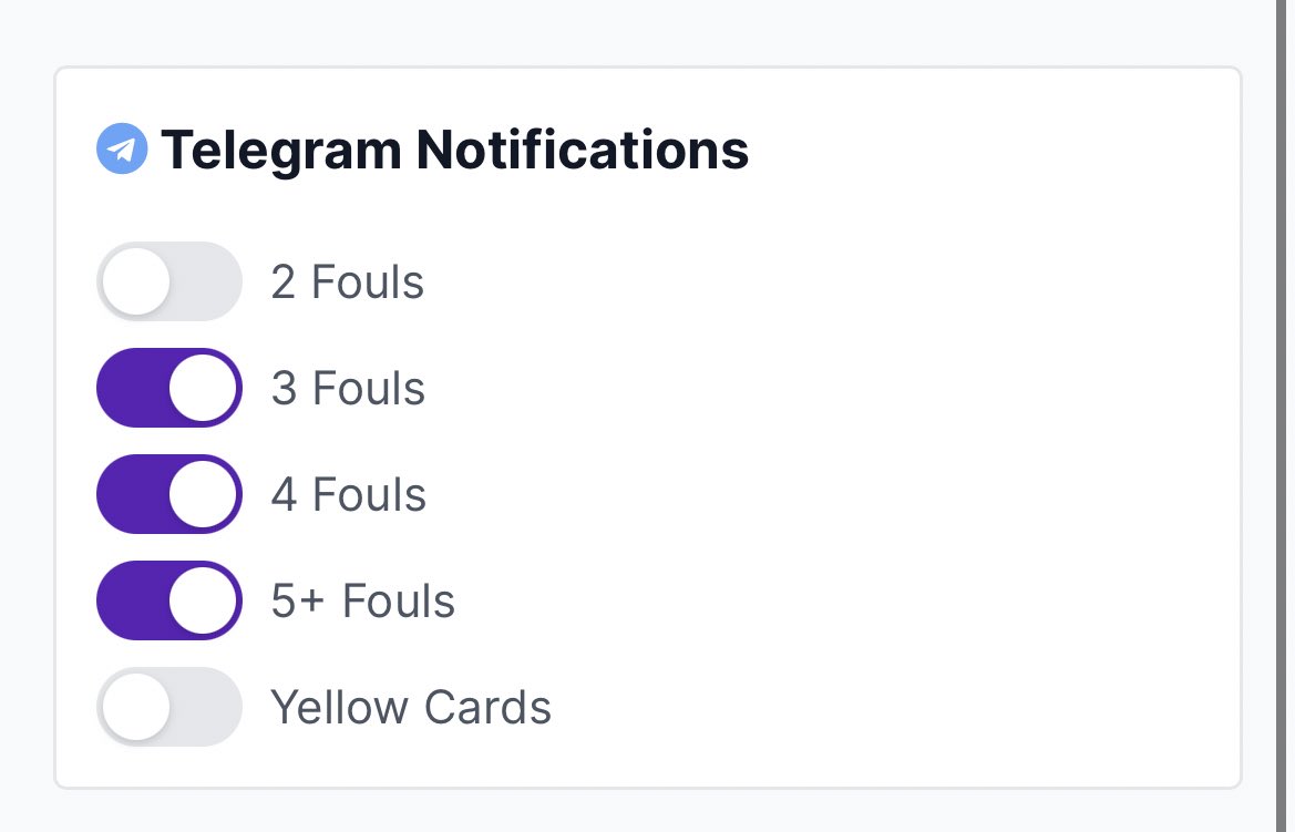 Lots of punters predicting fouls in both games tonight 🟡🔴 

🔔 Get those notifications on