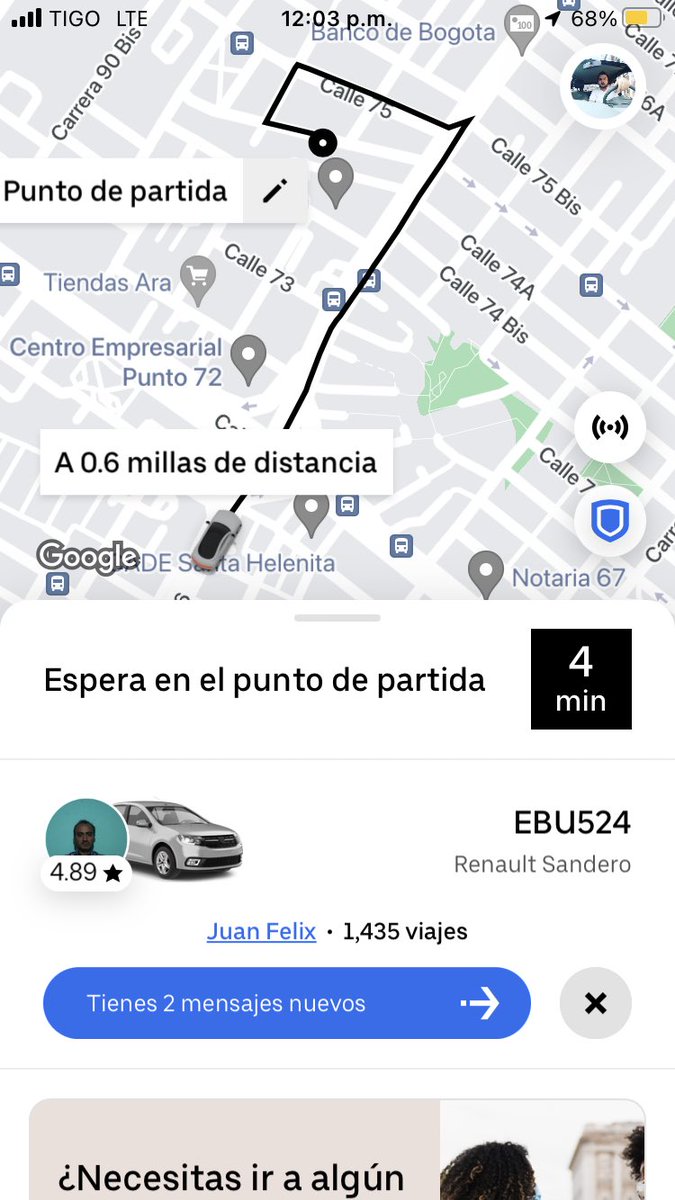 EdissonSoler's tweet photo. @Uber_Col estos conductores me hicieron perder una cita médica. Se negaron a recogerme xq elpago era contarjeta. El servicio secobró de mi cuentade ahorros yno me llevaron. El conductordel carro ZYO724 fue grosero y violentoal reclamarle que nos llevara .Xq tienen personas así ? https://t.co/nBQUyHqQN9