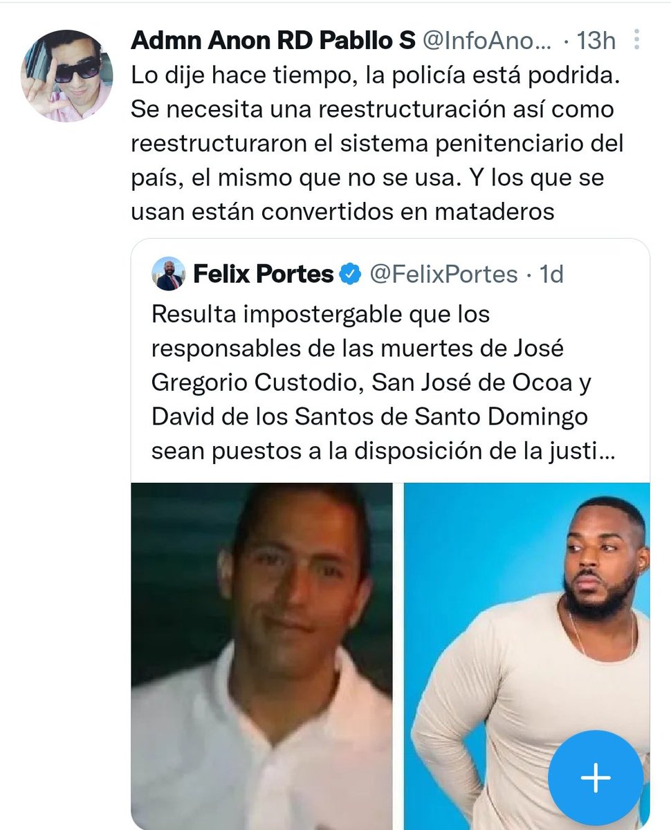 InfoAnonRD's tweet photo. @VSuarezd @marizan_rafael @PresidenciaRD @luisabinader @raquelarbaje @PoliciaRD Yo lo dije..... https://t.co/yBT9IBSXn9