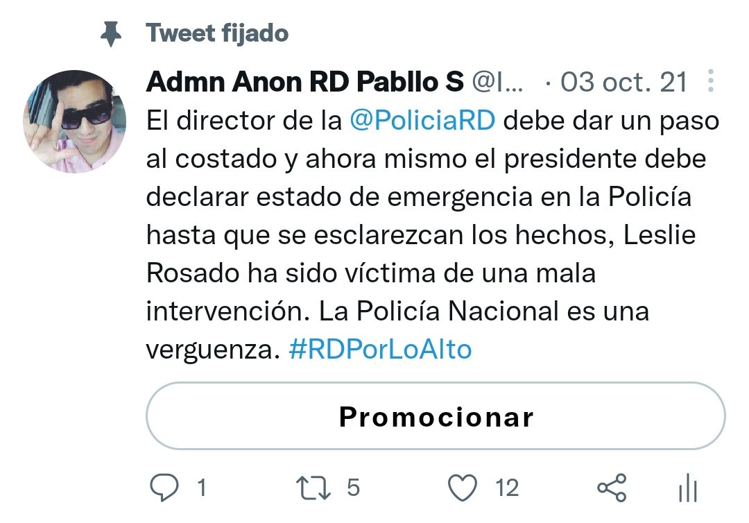 InfoAnonRD's tweet photo. @VSuarezd @marizan_rafael @PresidenciaRD @luisabinader @raquelarbaje @PoliciaRD Yo lo dije..... https://t.co/yBT9IBSXn9