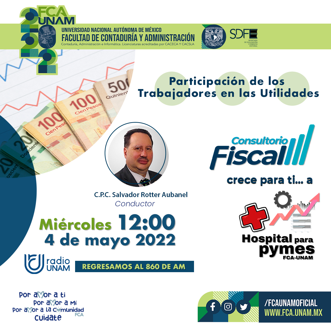 Consufiscal's tweet photo. Regresamos a RADIO UNAM, por la amplitud modulada 860. Escúchanos este miércoles a las 12 del día https://t.co/fpHtcZJPgP