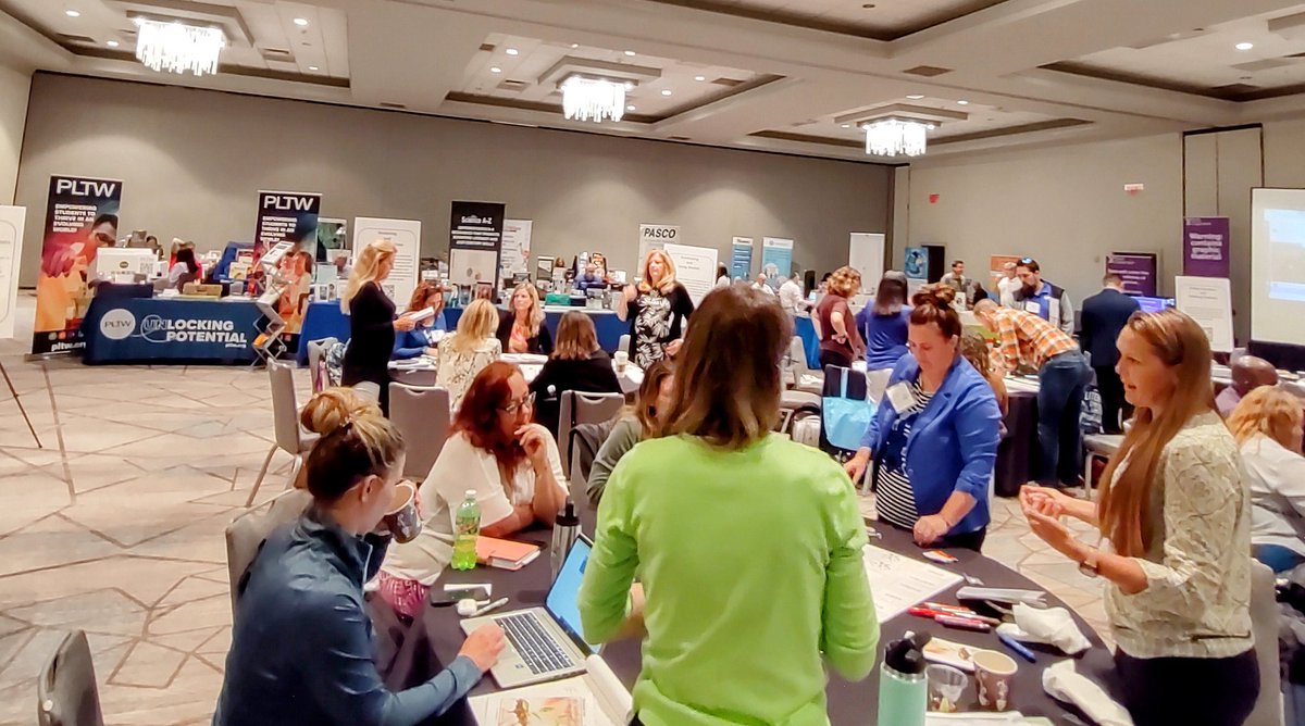Mary_Murphy17's tweet photo. Thank you amazing FL Science Administrators @FLSciSuper for the opportunity to share the @PLTWorg "Why" and ABP approach PrK-12 at today's luncheon. We are inspired by your commitment to students! #FASSspring2022 https://t.co/jj527IqxyS