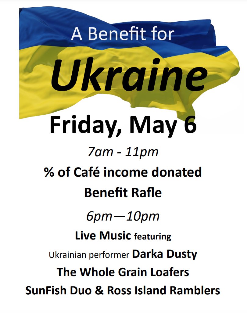 PDXHostel's tweet photo. Join us for the Ukraine fundraising event at the Hostel &amp; the Hostel Cafe!
On Friday, May 6th, we will be raising money for the Ukranian Foundation for medical supplies! A percentage of all food and drink purchases from 7am - 11pm will be donated. Come eat, drink, and save lives! https://t.co/x04u1e92yT