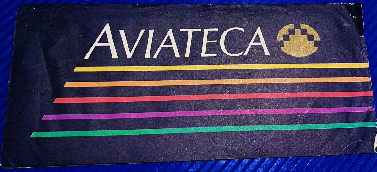 Tio_Politico's tweet photo. Del baúl de los recuerdos me salió este boleto de avión. ¡Viejísimo! 
Una buena época. 
En lo personal, siempre recibí buen servicio por parte de ésta línea aérea. https://t.co/zKjRCDwoMd