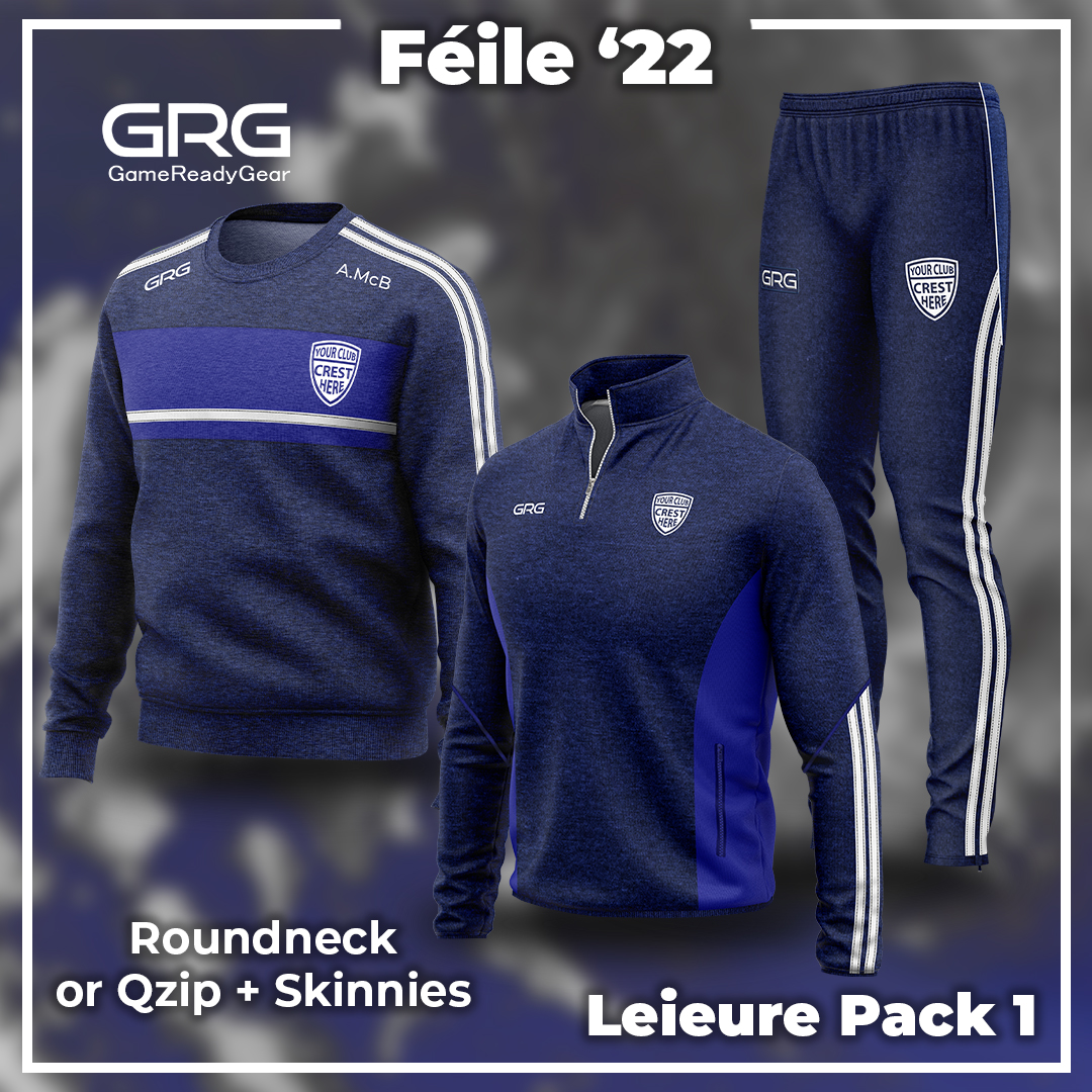 GrgSportswear's tweet photo. Contact us today at info@grg-sports.com to get your team kitted out with our Féile 2022 Leisure Pack 1
#gamereadygear #begameready #clubgear #bespokeapparel #feile2022 #leaisurewear #custommadegear https://t.co/vODuWuSFCV