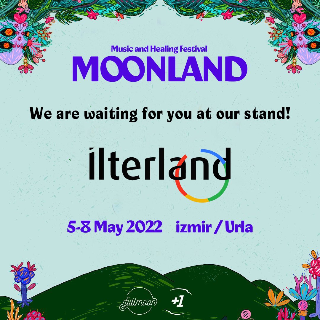 ilterland's tweet photo. Music and Healing Festival
We are waiting for you at our stand!
5-8 May Urla / İZMİR https://t.co/zwCeVes7cc