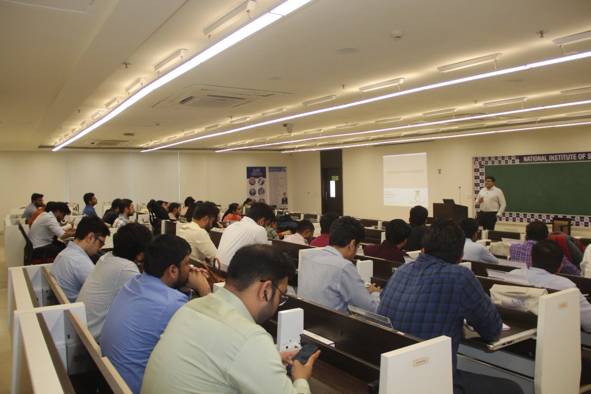 CareerTopper's tweet photo. One of the best ways to celebrate #AkshayTritiya is to Educate People around you. It has always been great feeling to share knowledge and interact with SEBI Officers, on behalf of NISM. 
#sebi #nism #Industry #alternativeinvestments #startup  #finance #india #mumbai #goals #life https://t.co/Uw3c0HQiW3