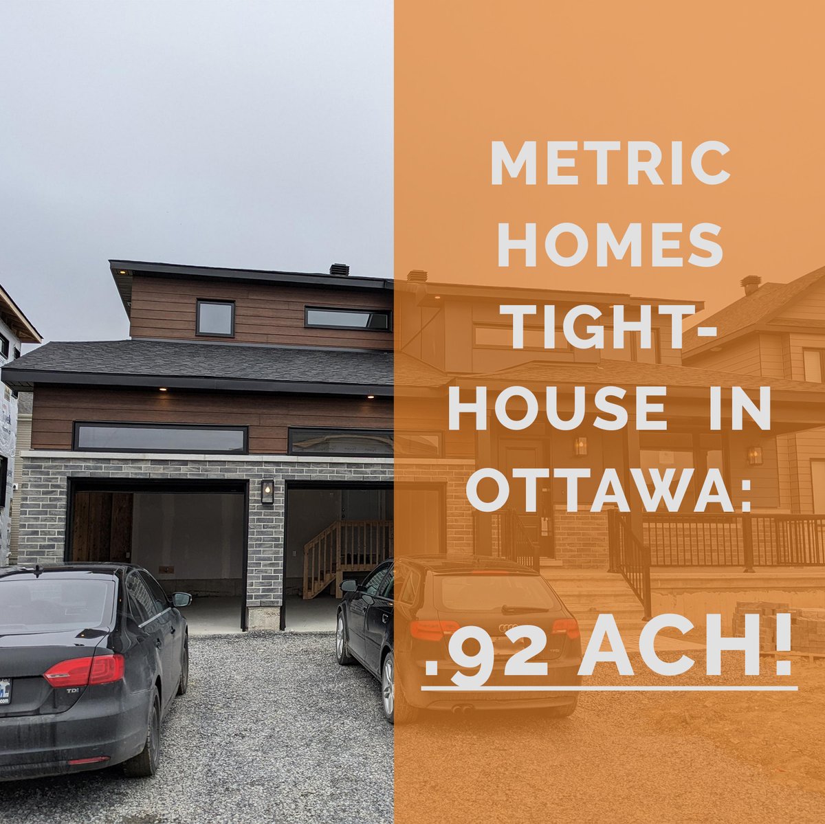 HomesolBuilding's tweet photo. It's the #TightHouseOfTheWeek! This house was built by @MetricHomes and had an impressive ACH levels of 0.92, making it a tight house with very little air-leakage!
#HomesolBuildingSolutions #EnerGuide #Homesol #NetZero #Energy #EnergyAdvisorsCanada #EnergyUpgrades https://t.co/1Nf6woiJnP