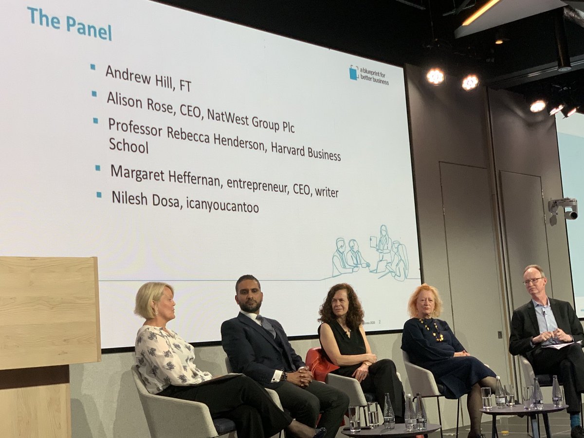 Nice to be back at an in-person event: to celebrate 10Years of <a href="/Blueprint4Biz/">Blueprint 4 Business</a> &amp; to recognise huge contributions made by <a href="/CharlesWookey/">Charles Wookey</a> as founder CEO &amp; welcome his successor. Thanks to <a href="/NatWestGroup/">NatWest Group</a> our hosts tonight