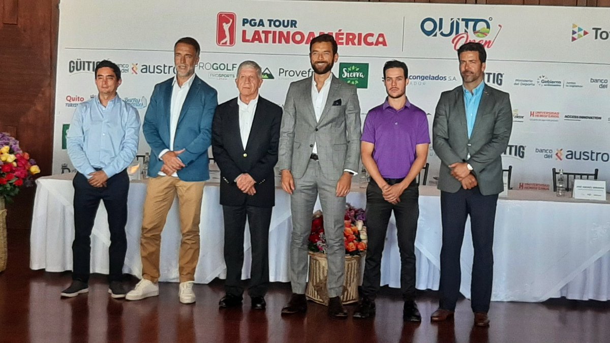 593Golf's tweet photo. Oficialmente inaugurado el #QuitoOpen2022 con la presencia de @GBatistutaOK ⛳
@ProGolfEc
@pgatourla
#593Golf
#Golf
#Ecuador
#Pgatourla https://t.co/DE2TFMBwYr