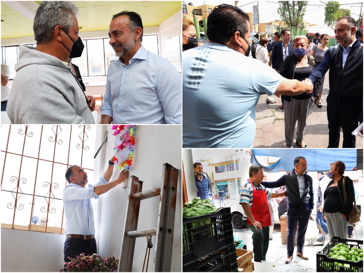 FerFlores_Emp's tweet photo. Visito a mis amigos del mercado de Infonavit San Francisco, les prometí regresar y aquí estoy para escucharlos. #JuntosJalamosMejor https://t.co/PYbtINTxAR