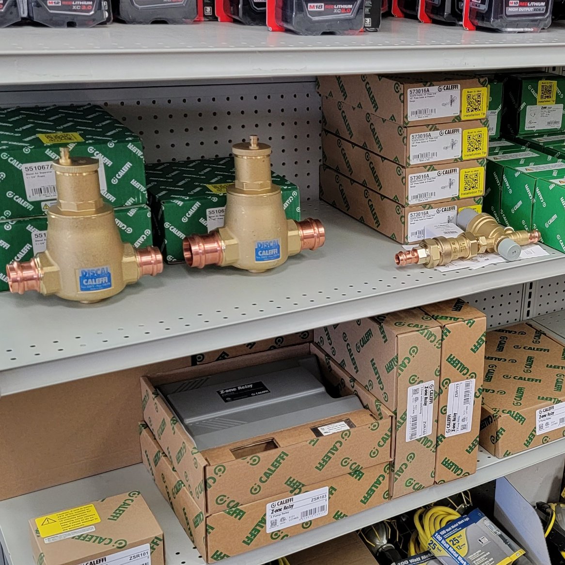 nesallc's tweet photo. We love seeing @Caleffius stocked on the shelf! 😍😍
#plumbing 
#plumbinglife https://t.co/UfRSPSH4p2