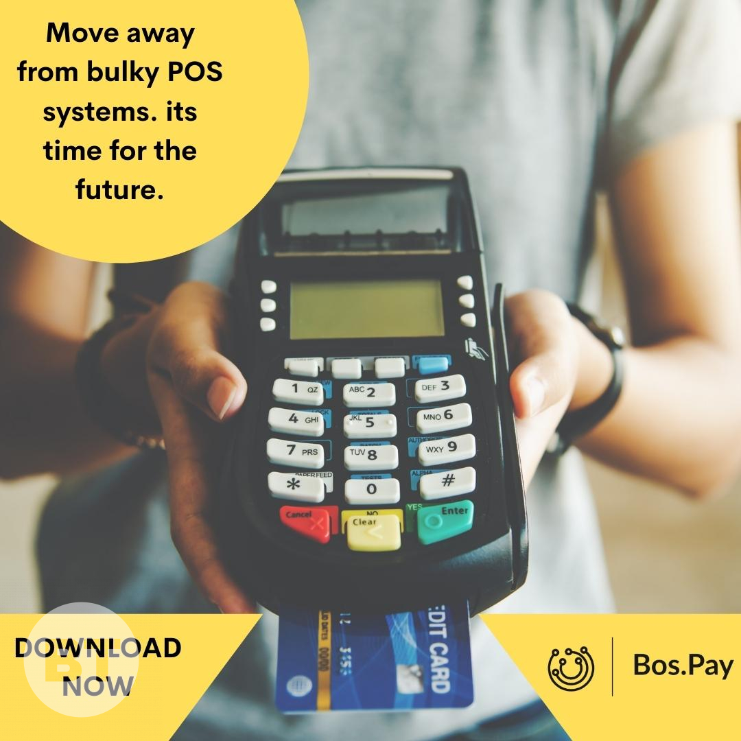 Think lighter. Move away from bulky systems and work smarter. 

Download BOS.Pay to learn more:
bostechnology.co.za
#Bos.pay#payment#crypto#defi#cryptocurrency#fintech#business