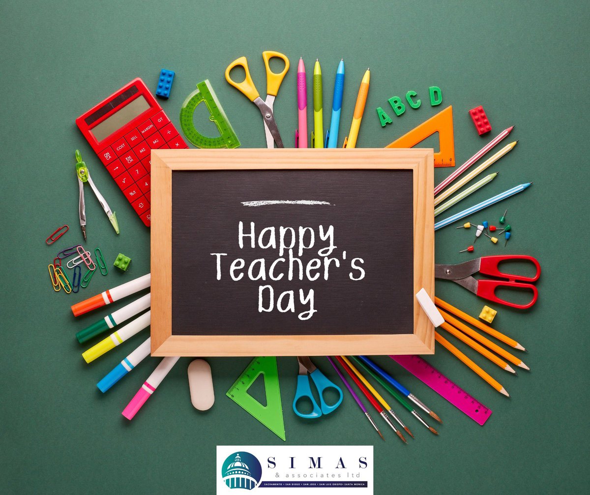 SimasGovLaw's tweet photo. Giving our teachers a huge pat on the back today, and everyday! Thank you for all that you do! https://t.co/FkJk3mDVxL