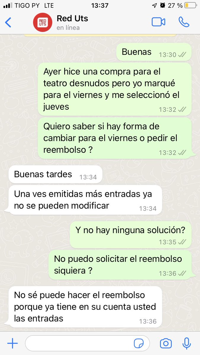 MezaKatia's tweet photo. Alguien que quiera ir el jueves 05/05 al @Teatrolatinopy a ver la súper obra argentina Desnudos con @gonzaloherediao @meyscapola @estebanlamothe yo quiero ir el viernes y los @RedUTS_Py no me pueden cambiar https://t.co/wW9zgD6AwW