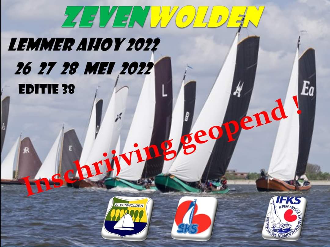 De inschrijving voor Lemmer Ahoy is geopend. zevenwolden.nl
<a href="/Zevenwolden/">PR Zevenwolden</a> <a href="/SKSskutsjesilen/">SKS skûtsjesilen</a>  <a href="/IFKSskutsjesile/">IFKS skûtsjesilen</a>