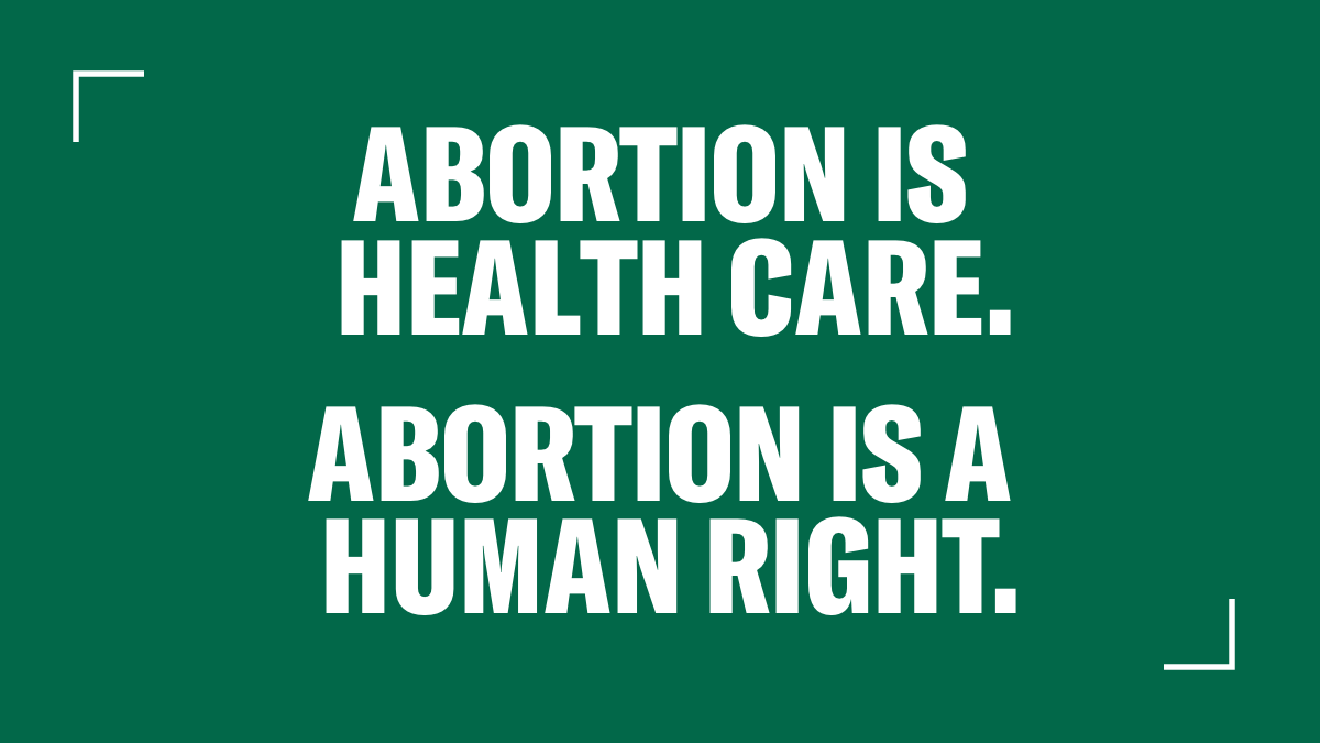Abortion is still legal in the United States. We’re proud to support groups that are working to keep it that way:
<a href="/AbortionFunds/">NNAF Abortion Funds</a> 
<a href="/AdvocatesTweets/">Advocates for Youth</a> 
<a href="/AllAboveAll/">All* Above All</a> 
<a href="/GroundswellFund/">Groundswell Fund</a> 
@NAPW 
<a href="/PPFA/">Planned Parenthood</a>
<a href="/SisterSong_WOC/">SisterSong: National Women of Color RJ Collective</a>