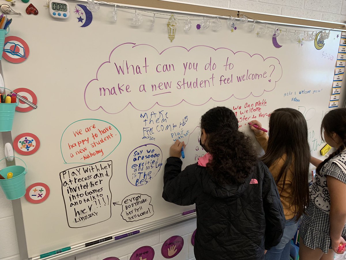 Getting ready to welcome a new student in 3rd grade