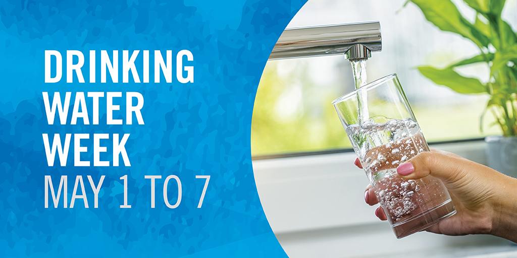 YorkRegionGovt's tweet photo. It’s #DrinkingWaterWeek! Along with local municipal partners, York Region has over 150 frontline staff who support the delivery of clean, safe drinking water from its source to your tap. https://t.co/xAqH3zNY6L 
#ThereWhenYouNeedIt @awwa https://t.co/VLdhYJwlkK