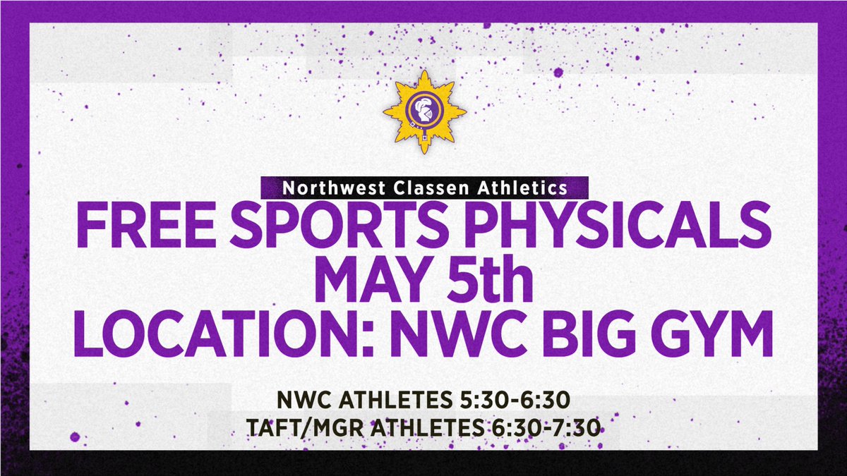 Free Sports Physical Night @ NWC