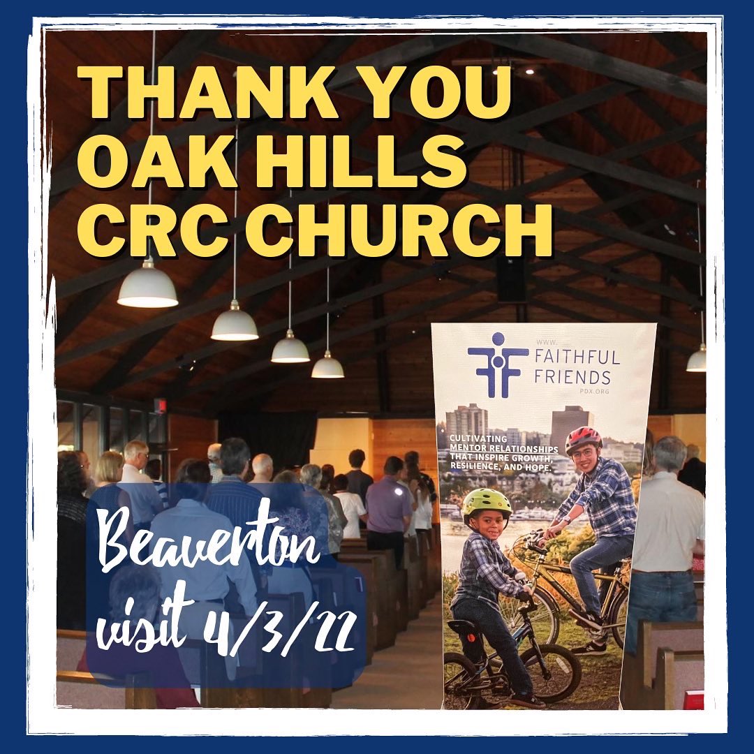 Guess where we went in April to share about #mentorship in #portland? Love our church partners! 

DM us for your own visit.