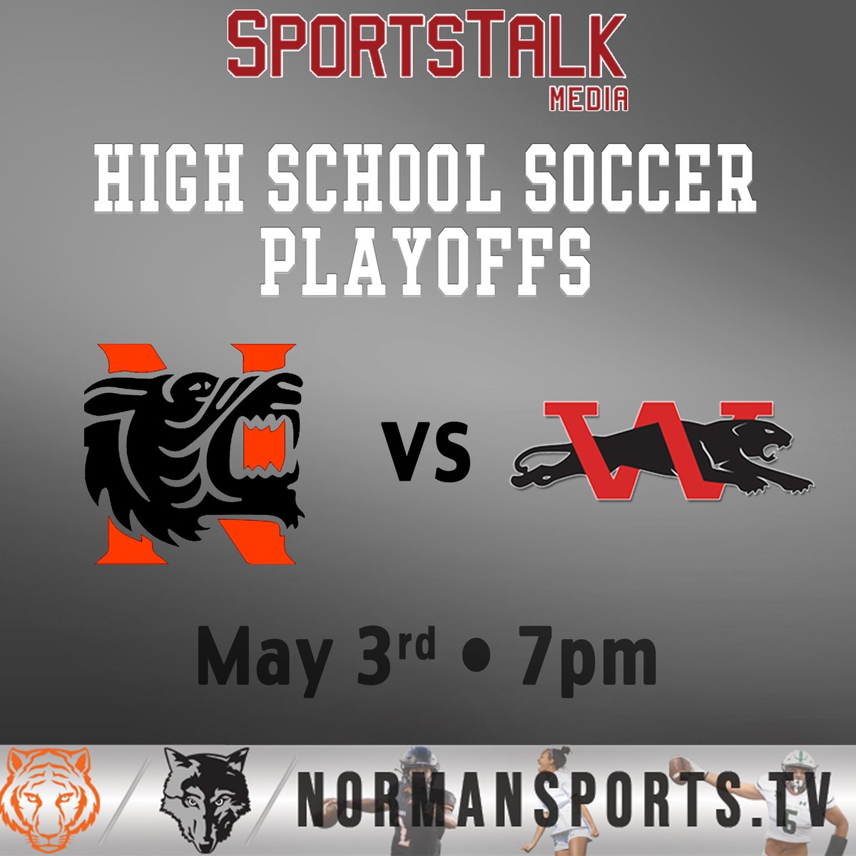 The Norman Boys start the playoff at Gordon Drummond field this evening vs Westmoore.
 Stream the game live on normansports.tv starting at 7pm.

🆚 Westmoore High School
🏟️Gordon Drummond Field
⏲️7:00pm
💻normansports.tv
#okpreps