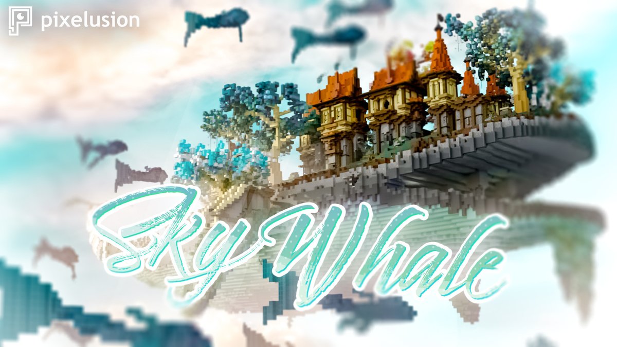Our first map in cooperation with <a href="/PixelusionMC/">Pixelusion</a>  is now available!

Sky Whale (minecraft.net/de-de/marketpl…)

Can you defeat the dungeon and find the last island?