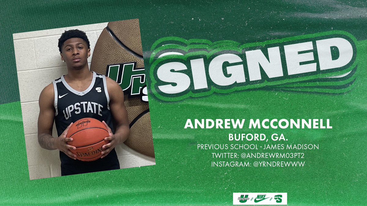 OFFICIALLY A SPARTAN!🟢⚫️ Welcome to Spartanburg, @andrewrm03pt2 #SpartanArmy ⚔️ #JoinUp