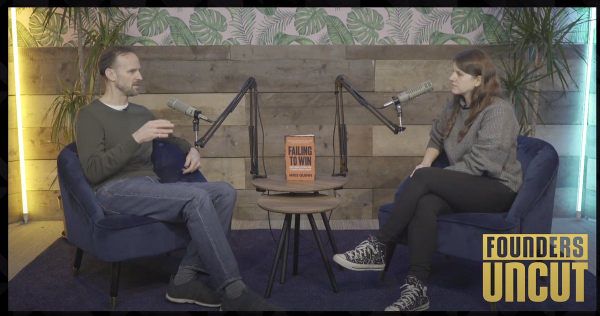Tune in for the <a href="/mikepquinn/">Mike Quinn</a> <a href="/ilovezoona/">Zoona</a> story #FailingToWin, The Difference Between Having Failed/Thinking You Are A Failure, Navigating Self Doubt, How To Manage Your Board, The Fewest “Right” People <a href="/withboost/">Boost</a> <a href="/FoundersUncut/">Founders Uncut</a> <a href="/Kindred_VC/">Kindred</a> <a href="/DreamFactoryLDN/">Dream Factory</a> bit.ly/38KcjgY