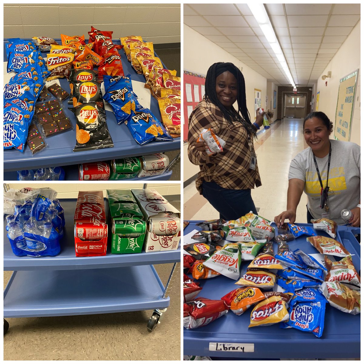 #TeacherAppreciationWeek Day 2: snack cart time! <a href="/conniemoore705/">conniem</a> <a href="/HMC1Proud/">Hickman Mills C-1 School District</a> <a href="/HMC1Ingels/">Ingels Elementary</a>