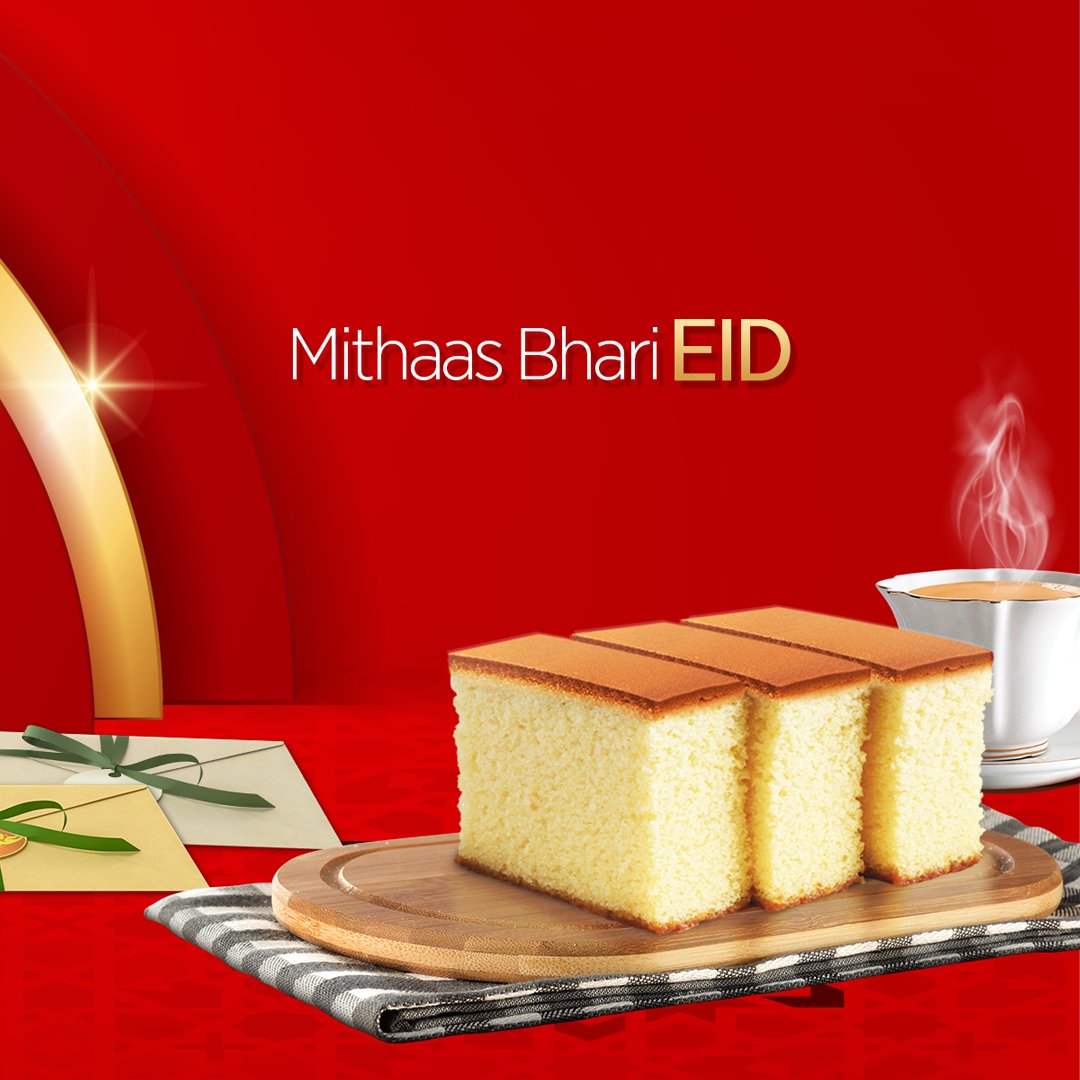 dawnbread's tweet photo. Mithaas Bhari Eid Mubarak!

Let the sweet celebrations begin and relish the goodness of meethi eid with Cake Way trifle and Shahi Tukray made with Dawn Bread.

#DawnBread #EideKhaas #Eid2k22 #EikGreetings #EidMilan #EidulFitr https://t.co/QTuaurh2rp