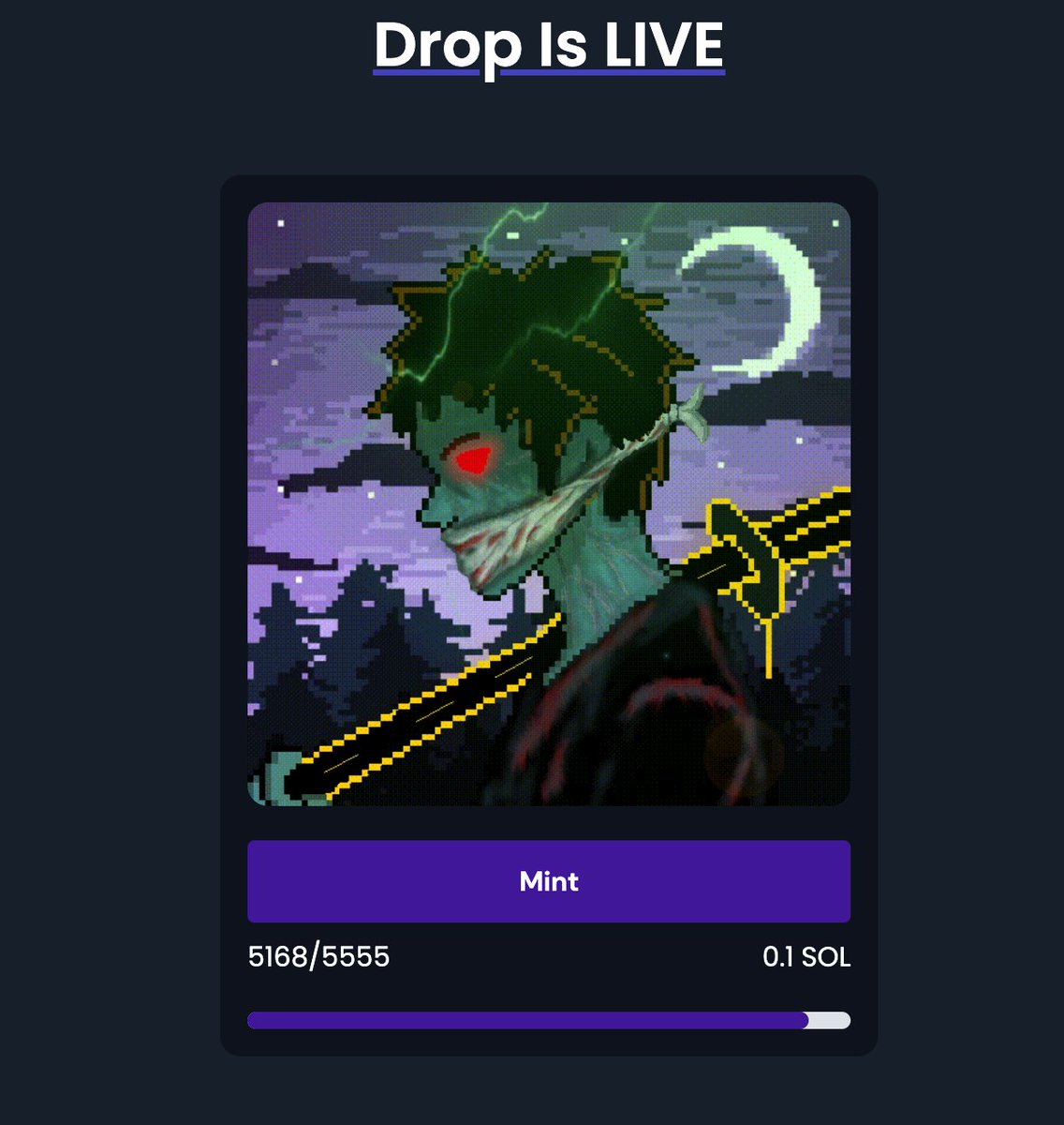 🔥🔥 LAST 300 SHINOBI'S🔥🔥

MINT PAGE: konpeitoshinobi.com/mintpage

"Join The Fight"

#NFT #NFTCommunity #NFTgiveaway #Whitelist #NFTdrop