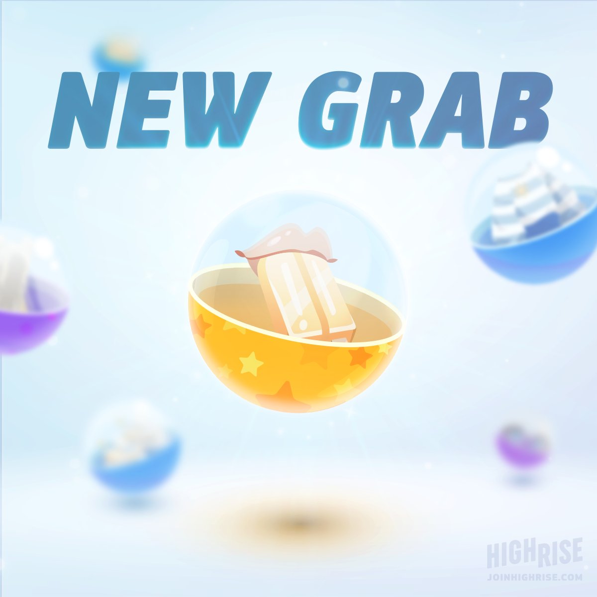 HighriseApp's tweet photo. We're back with another grab preview for you! Log in this Thursday to join us for our Weather event! Here's a sneak peek at one of the grabs that will be releasing later this week!

Do you prefer warm sunny days or stormy skies? 🌞🌧️🌈

#highriseapp #highrisemetaverse #metaverse https://t.co/R02cIPXwYE
