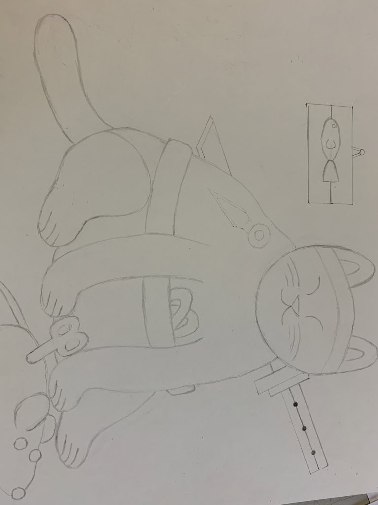 One of our sketches while doing the Overweight Cats.

#nfts #NFTCollection #nftnews #nft #NFTdrop