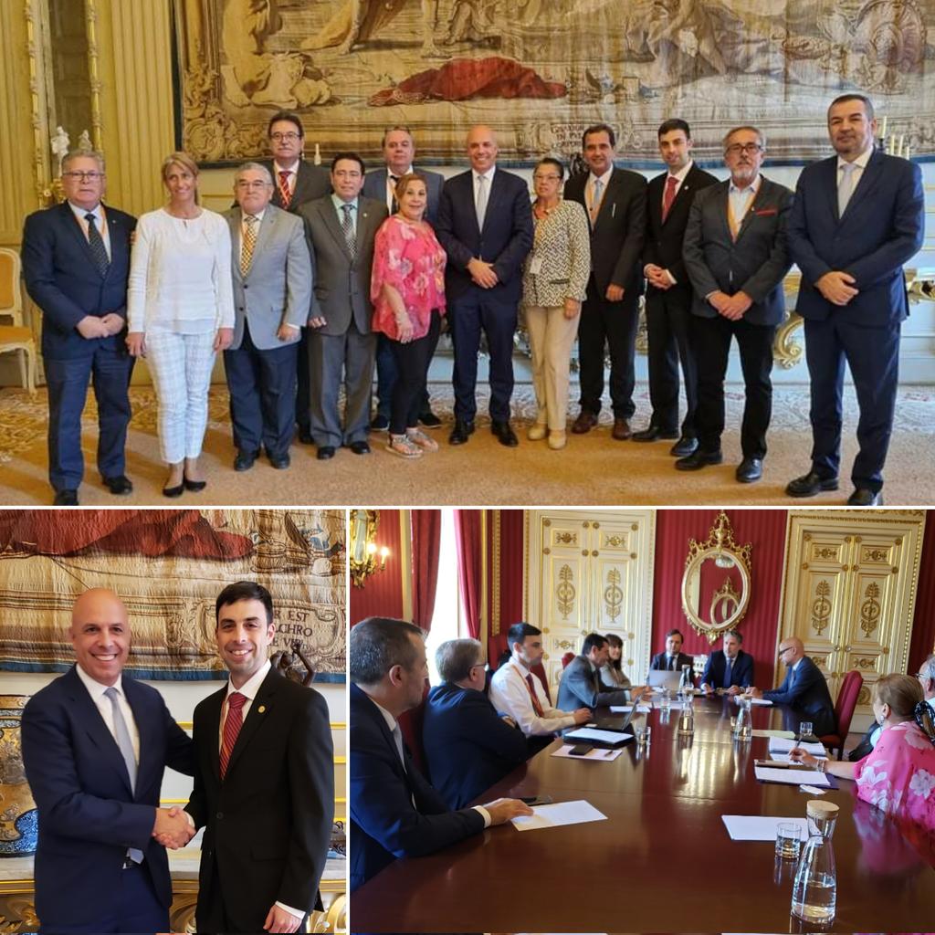 RealGabeMarques's tweet photo. Shaping #innovative policy at this year's Council of #Portuguese Communities joint-sessions w/ @gov_pt, hosted by Secretary of State @paulo_cafofo at the @nestrangeiro_pt. Collaborating on transition to online Consulates, alterations to tax accords, and adoption of #bitcoin. https://t.co/jltlD9dh3x