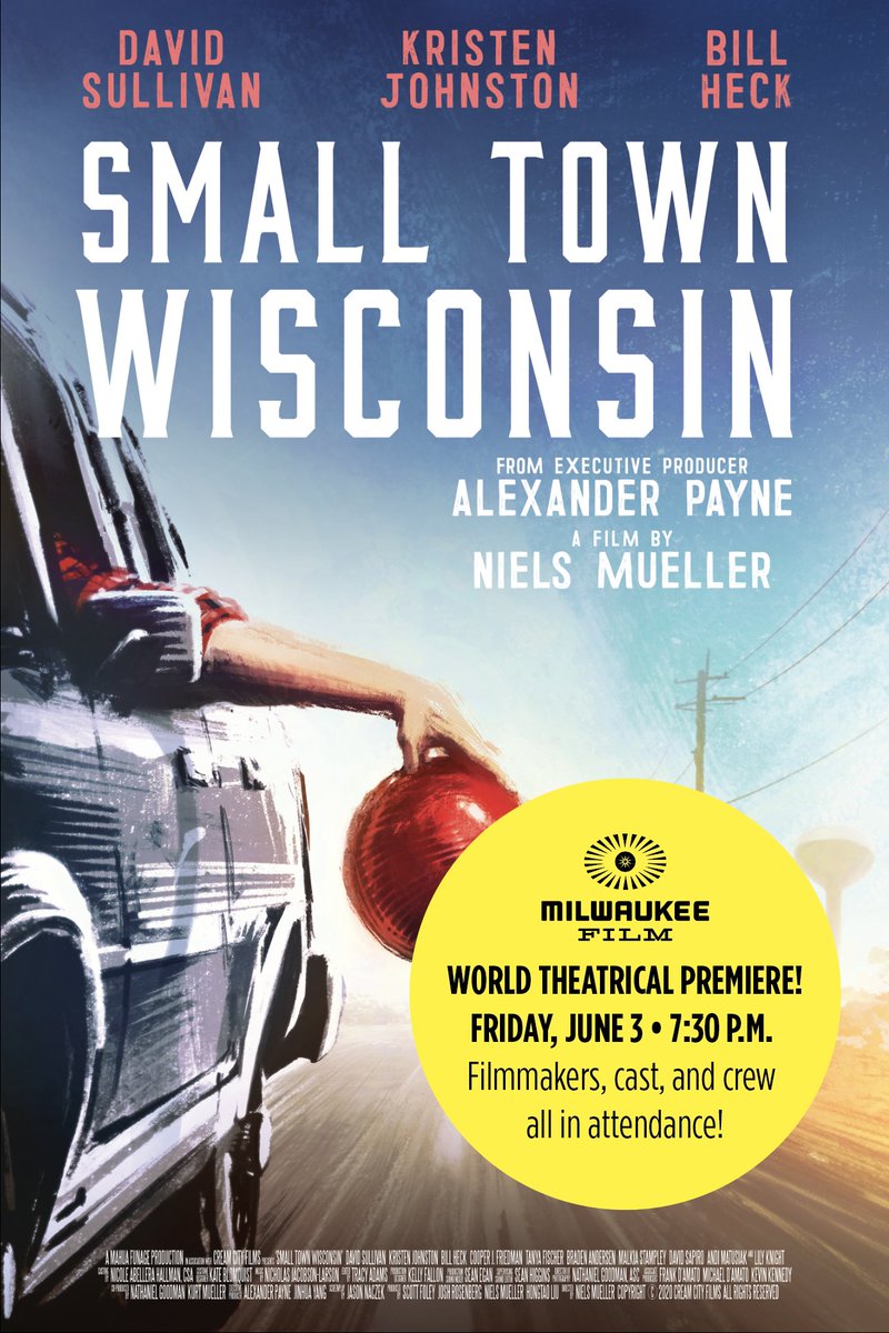 The virtual MFF2020 sensation SMALL TOWN WISCONSIN comes home for its in-person world theatrical premiere!

TIX ON SALE NOW
6/3 @ 7:30 p.m. - <a href="/TheOrientalMKE/">Oriental Theatre MKE</a>:

MKEFILM.ORG/SMALLTOWNWI