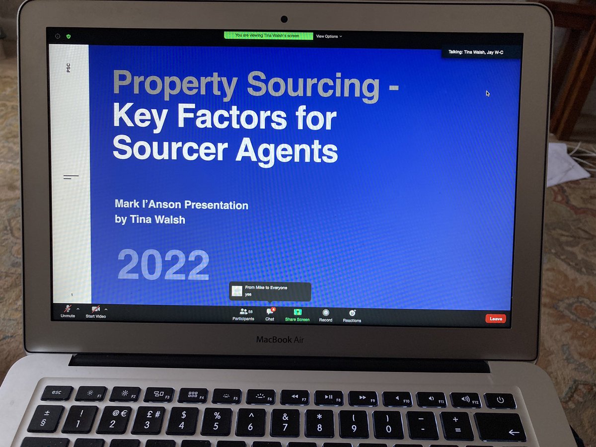 PSCGetCompliant's tweet photo. Tina is currently live via zoom taking part in a special guest interview session with @markianson
#propertysourcing
#dealsourcing
#dealpackaging
#getpropertycompliant
#compliancegeek 🤓 https://t.co/l8xs9OCOjd