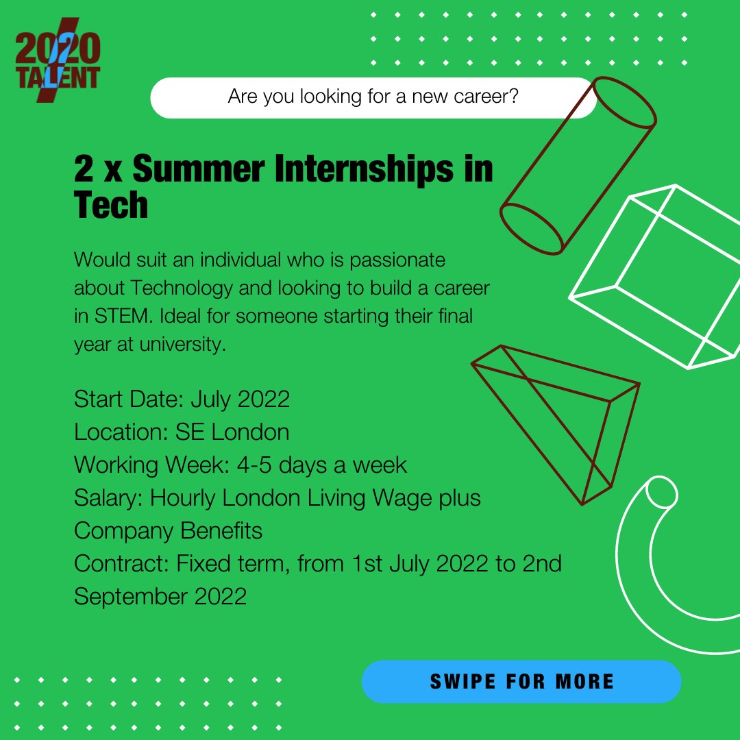 2020levels's tweet photo. Are you looking for a new career? 👀
📲 Calling all our 20/20 Alumni we have some amazing job ops for you all!
Check out what there is on offer & if you’re interested drop an email to our talent agent, zahra@2020change.org
#2020change #iamchange https://t.co/5sGTVr1qOp