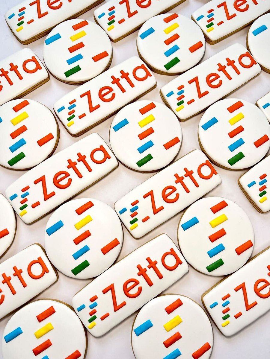 Networking fuel! Our Zetta cookies have been baked, iced, and carefully packed ready for the Genomics England Research Summit tomorrow. #GERS2022 #genomics #opensource #MSPartner #Azure