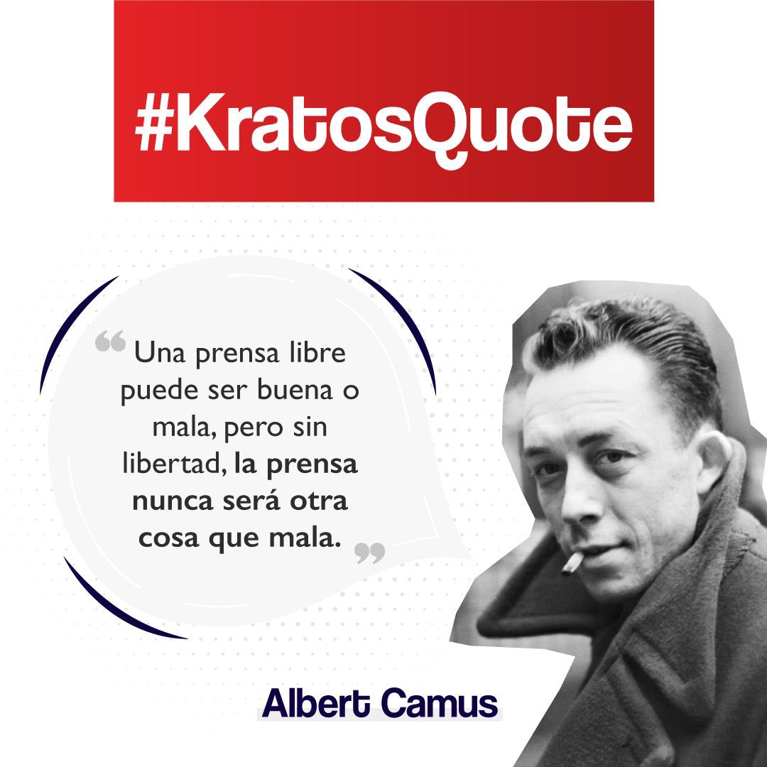 ¡Hoy conmemoramos el Día Mundial de la Libertad de Prensa!

A través de @kratosconsultores apoyamos el fomento y desarrollo de iniciativas en favor de la libertad de prensa en todo el 🌍 

“Porque la prensa es la artillería de la libertad.”
