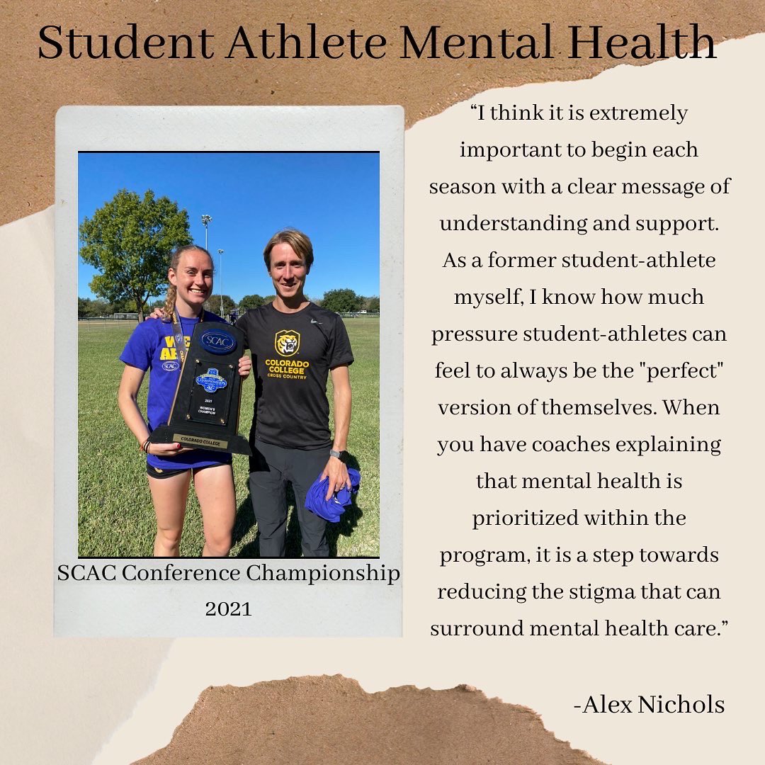 d3saac's tweet photo. Day 2 of the Mental Health Social Media Campaign! Head men’s and women’s cross country coach and pro-Ultra runner Alex Nichols shares his thoughts on developing a team culture that supports his athletes’mental health and creates a safe space for conversations #whyd3 https://t.co/FnOOoTXXEA