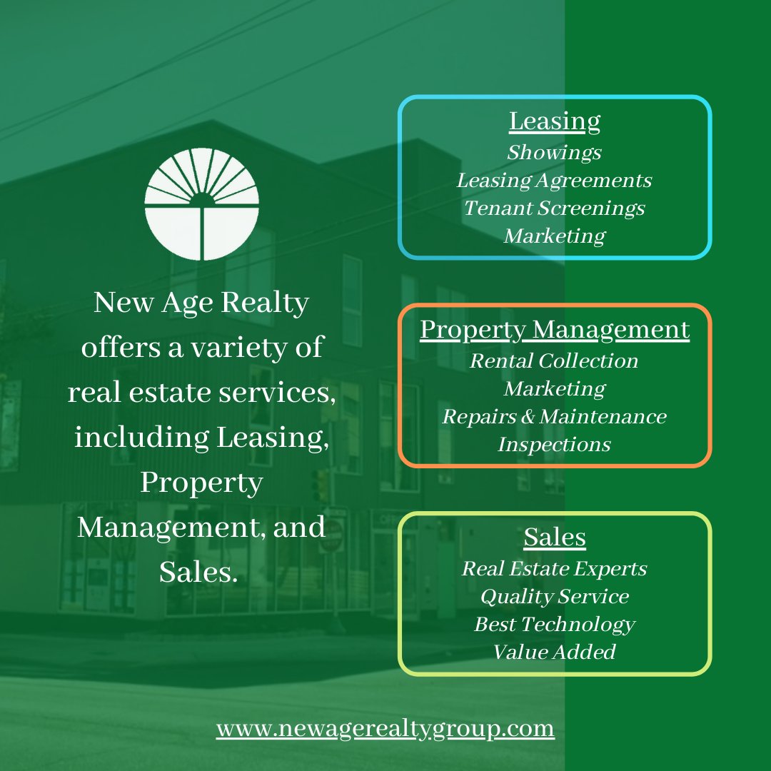 NewAgeRealtyPA's tweet photo. Looking for someone to lease, manage, buy, or sell your property? New Age is your one-stop shop for all of your real estate needs! https://t.co/mZCMdzzupi