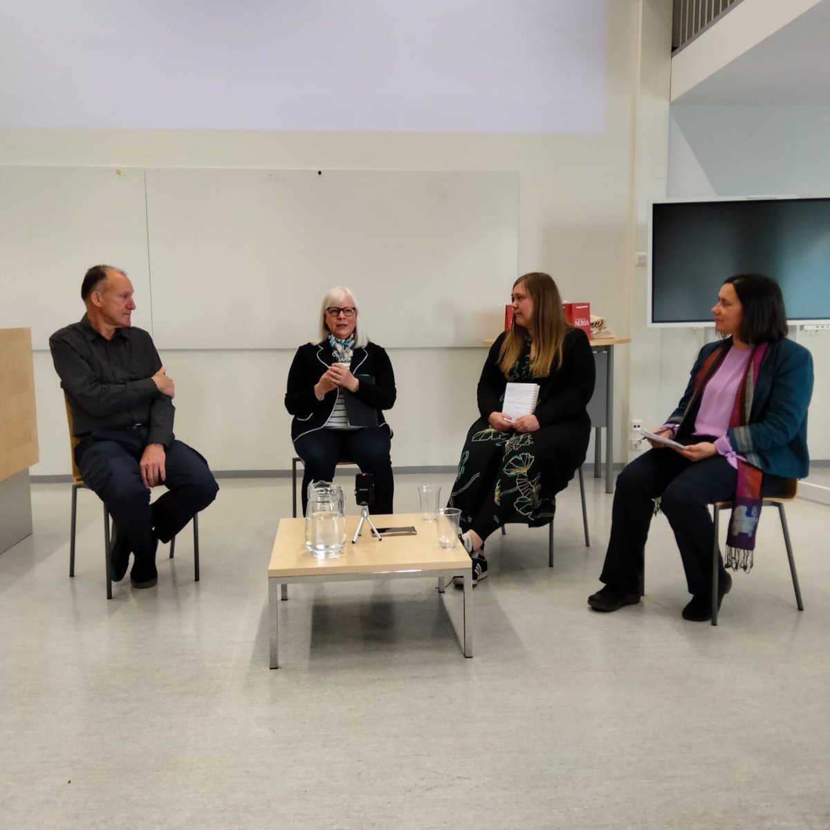 Today took place the roundtable discussion on "How can Tourism be culturally sustainable?", organised by Novia University of Applied Sciences!

Thank you to our speakers for their insights!