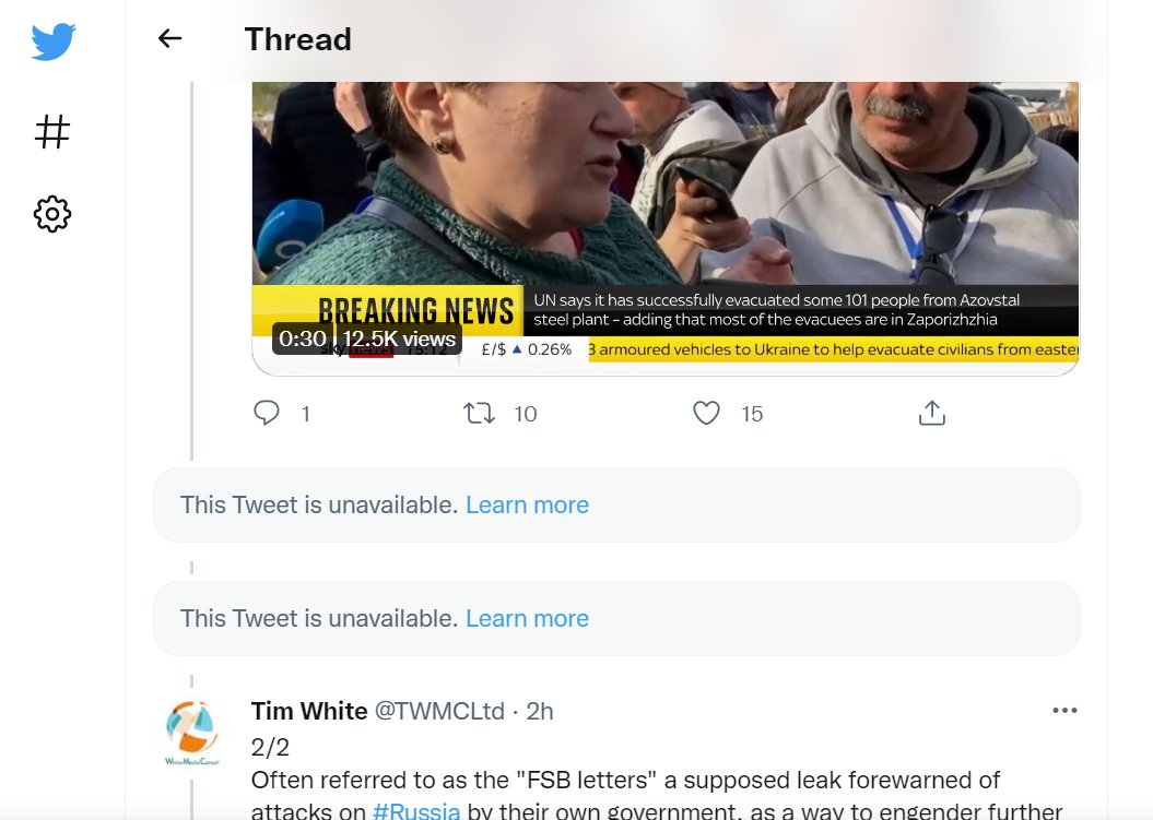TWMCLtd's tweet photo. Hey @TwitterSupport why are you censoring my Tweets?

Followers saying they can only see a few of the posts in my daily thread. What's going on?

Please retweet if you want Twitter to act https://t.co/l3pLSmBzWo