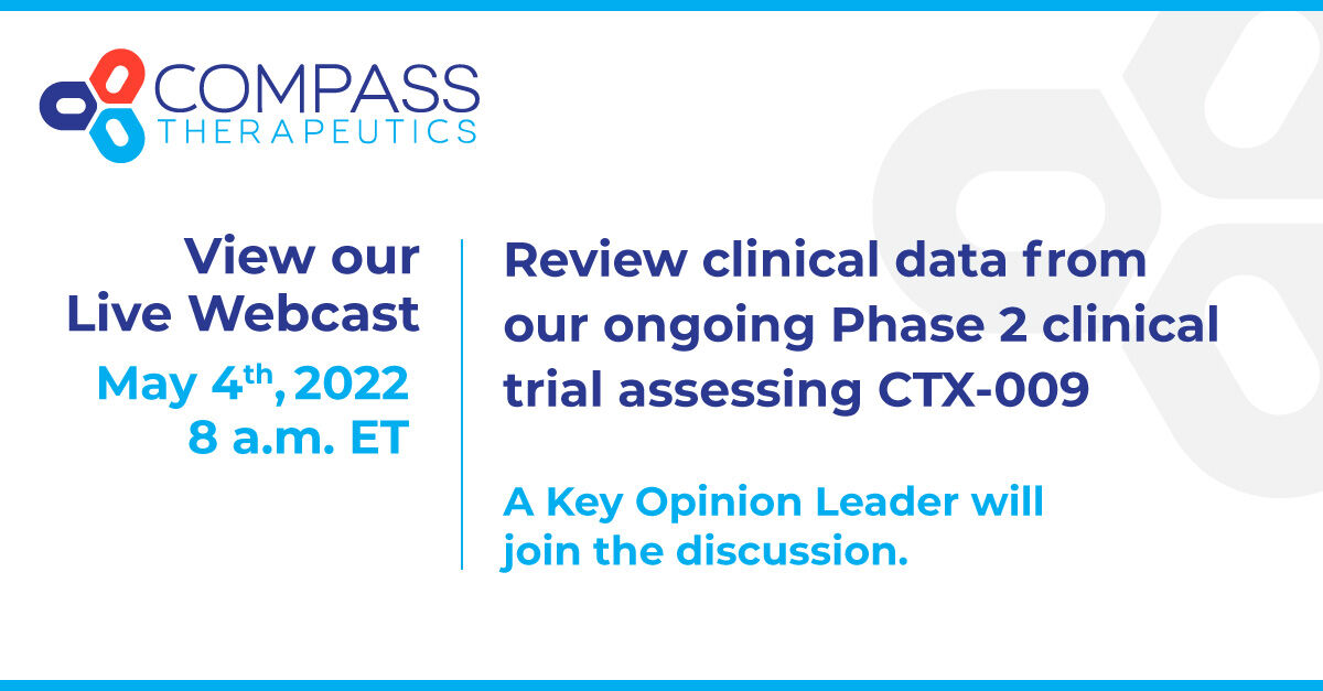 Compass Therapeutics on Twitter "View our live webcast for a review